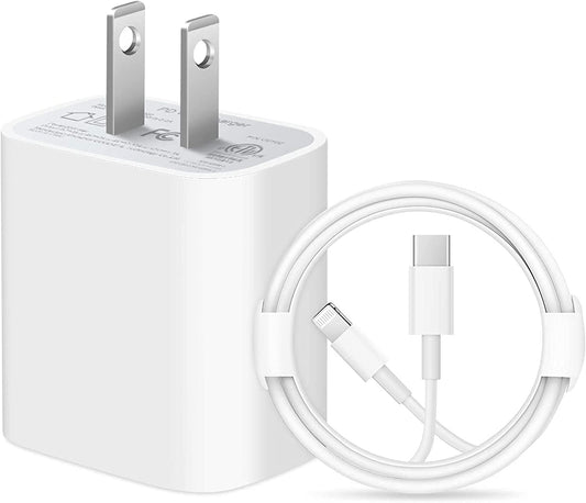 Iphone Charger Super Fast Charging [Apple Mfi Certified] 20W PD Power Wall Charger with 6FT Charging Cable Compatible Iphone 14/14 Pro Max/13/13 Pro Max/12/12 Pro/12 Pro Max/11/11 Pro Ipad(White)  Shenzhen good-she technology Co., Ltd.   