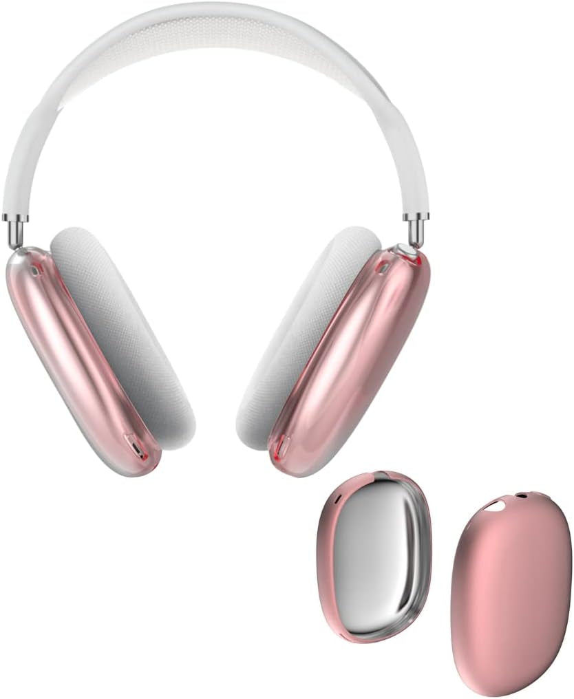 Silicone Case Ear Cups Cover for Airpods Max Headphones, Pink Color  LABS LINE   
