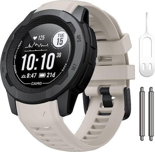 Notocity Band for Garmin Instinct Garmin Instinct 2 Wristband 22Mm Soft Silicone Replacement Watch Strap Compatible with Instinct 2 Solar/Tactical  NotoCity   