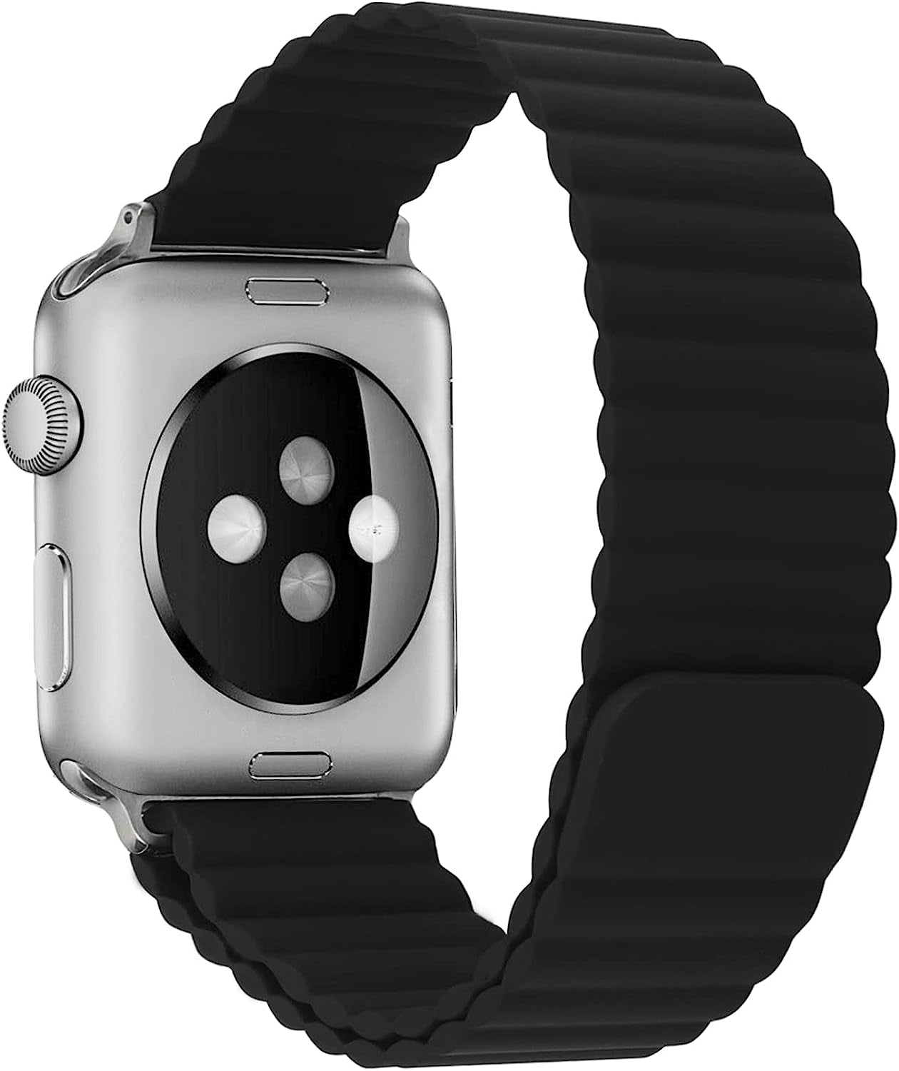 ZOMFOM Magnetic Band Compatible for Apple Watch 42Mm 44Mm 45Mm 49Mm, Sport Silicone Adjustable Loopback Wristband for Iwatch Series 8 7 6 5 4 3 2 1 SE  ZOMFOM   