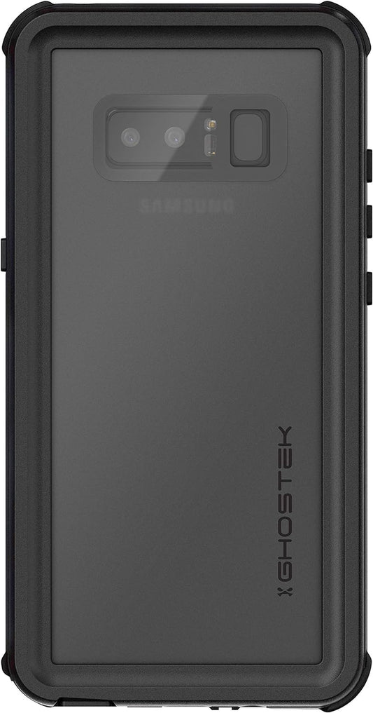 Ghostek Nautical Waterproof Galaxy Note 8 Case with Screen Protector - Slim Heavy Duty Protection (Black)  Ghostek   