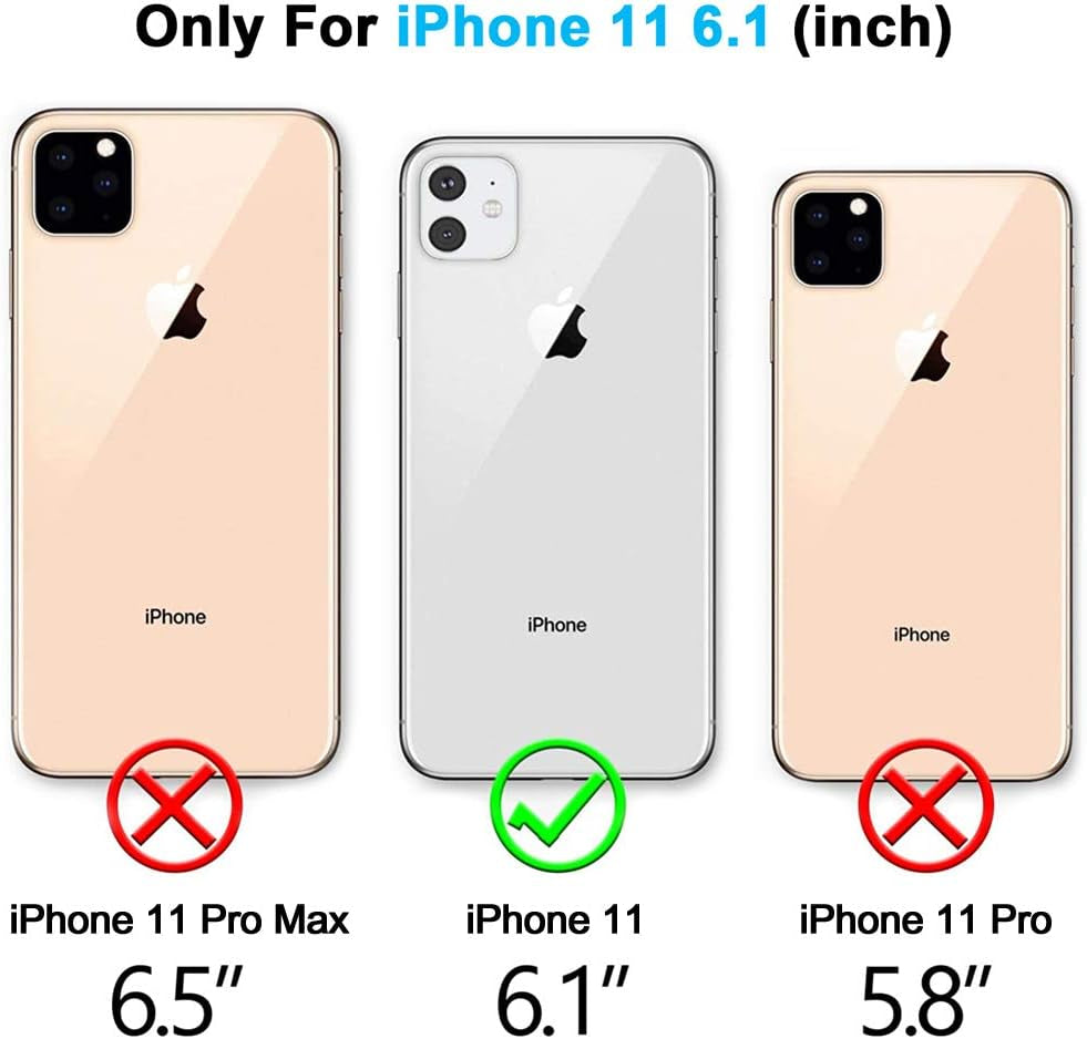 ZWWADR for Iphone 11 Waterproof Case with Screen Protector Full Body Protector Shockproof Dustproof Dirtproof Heavy Duty IP68 Waterproof Case for Iphone 11(6.1Inch) (Teal)  ZWWADR   