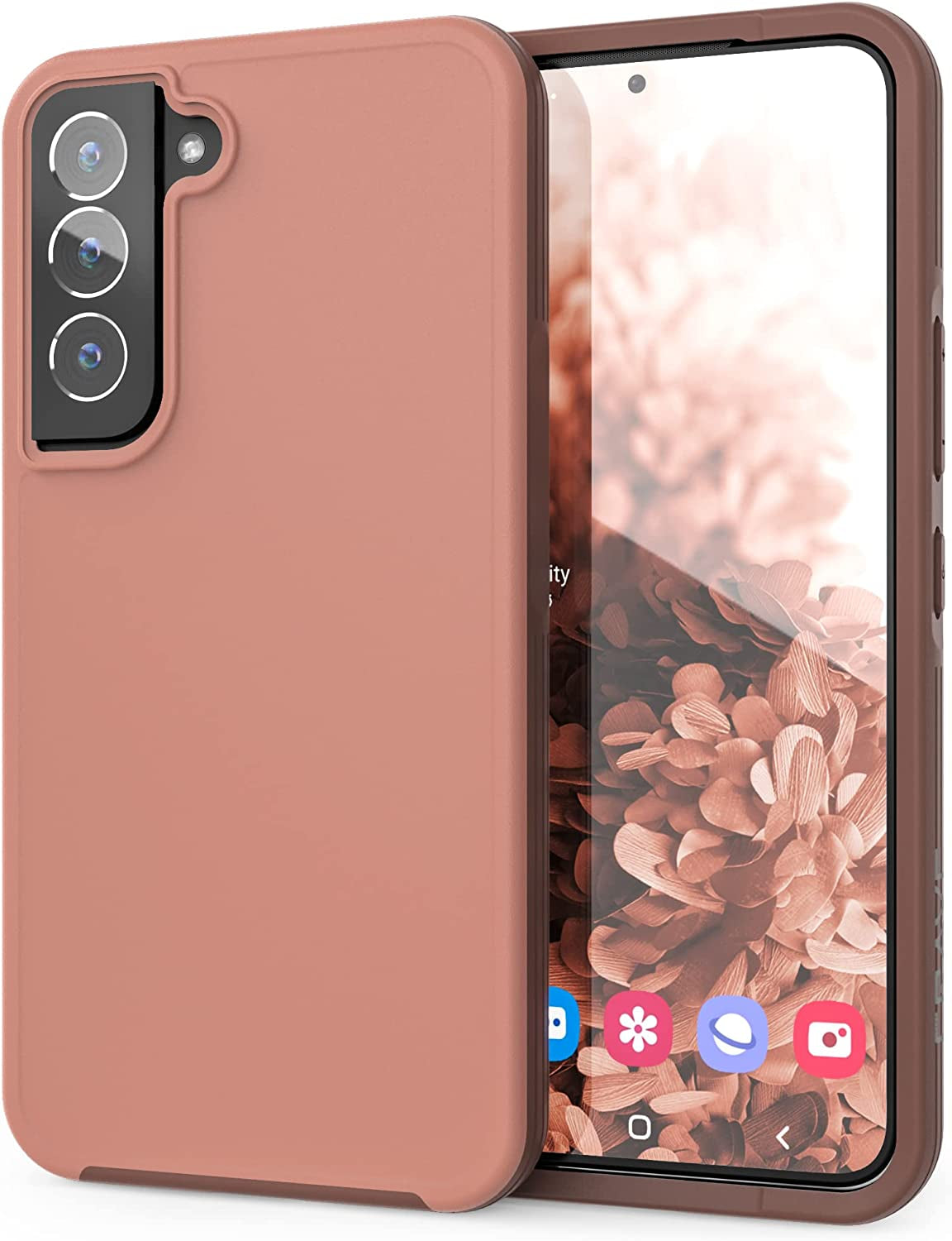 Crave Slim Guard for Galaxy S22 Case, Shockproof Case for Samsung Galaxy S22, S22 5G (6.1 Inch) - Blush  Crave   