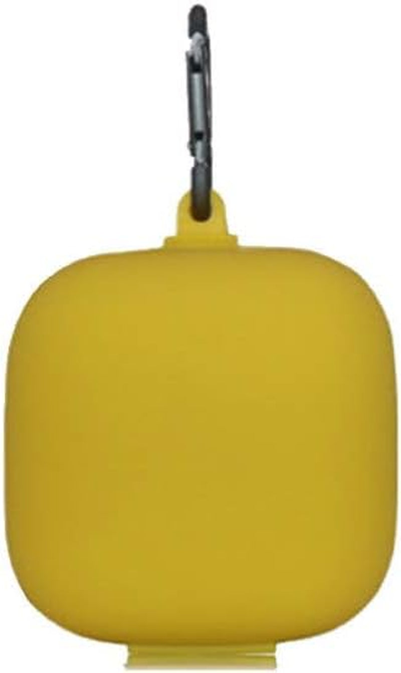 Compatible for Beats Powerbeats Pro Headset, Earphone Case - Creative Headphone Protective Box Metal Buckle Silicone Skin Headset Storage Shell  UKCOCO   