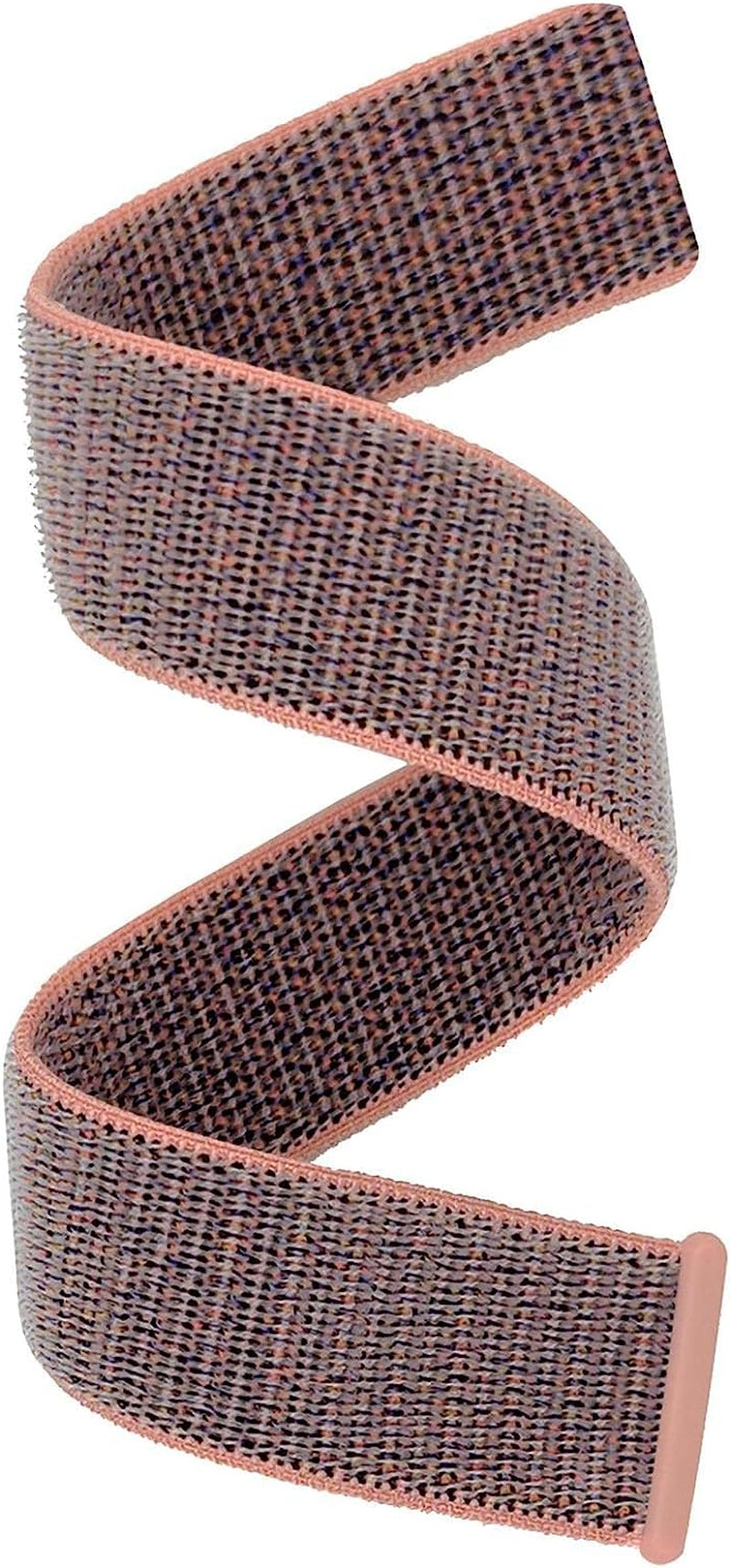 Abanen Hook and Loop Quick Dry 20Mm Watch Band for Fenix 7S / Fenix 6S / Fenix 5S / Instinct 2S, Woven Nylon Ultralight Sport Wristband Strap for Garmin Descent Mk2S,Fenix 5S Plus  Abanen Pink  