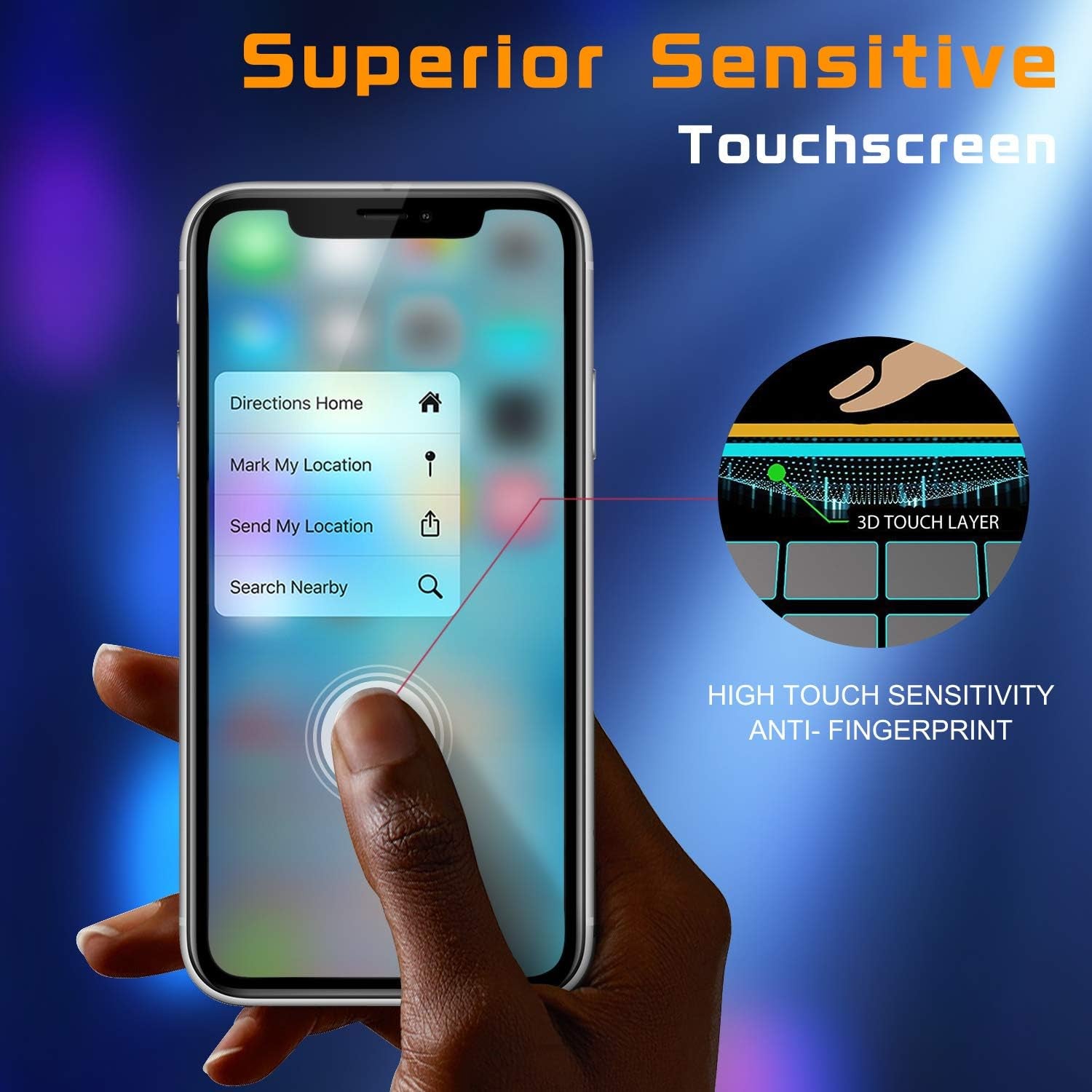 NEARPOW Screen Protector for Iphone 11 / Iphone XR, [4 Pack] Tempered Glass Screen Protector for Apple Iphone XR 6.1" 2018 / Iphone 11 2019, [Fit with Most Cases][Easy Installation Frame][9H Hardness]  NEARPOW   