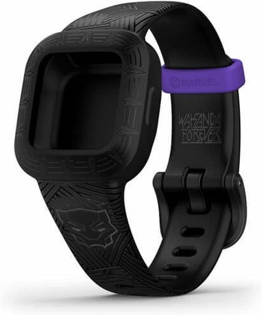 Garmin Vivofit Jr 3 Accessory Band, Marvel Black Panther, (010-12666-40)  Garmin   