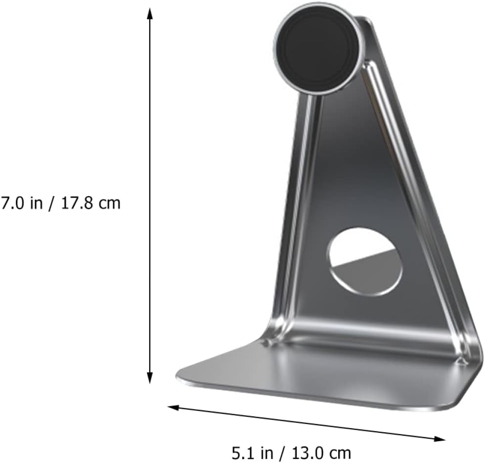 SOLUSTRE Tablet Holder Mount Clamp Aluminium Alloy Cell Laptop Suction Table Desk Holder Stents Accessories Dock Tablet Stand Cradle Multifunction Bracket Magnetic Clip Home Office Laptop Stand  SOLUSTRE   