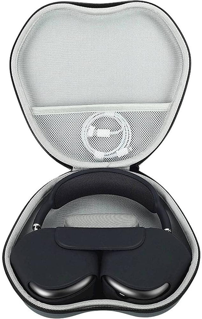 Saharacase Travel Carry Case for Apple Airpods Max [Shockproof Bumper] Rugged Protection Anti-Slip Grip (Gray)  ZERODAMAGE SAHARA CASE   