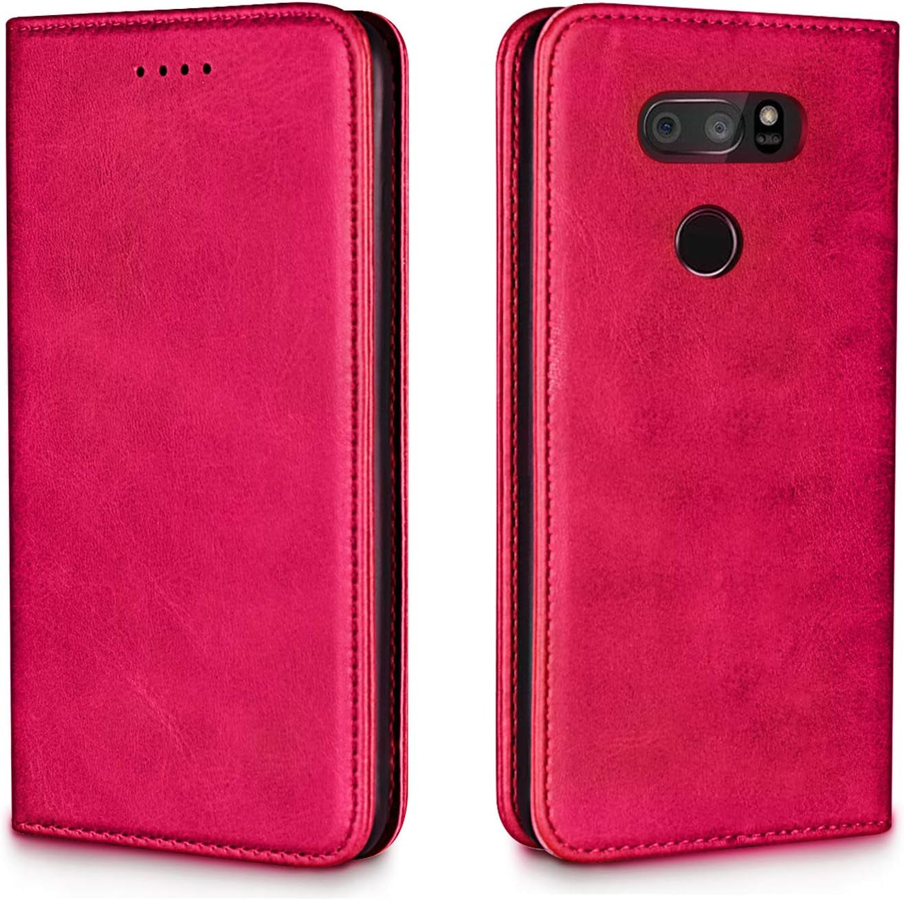 BGTXCZ LG V40 Thinq Case, LG V40 Thinq Wallet Case, [Flip Fold Leather] PU Leather Case with Kickstand Function and ID Credit Card Slot, Magnetic Closure Phone Cover for LG V40 Thinq (Black)  Xiaoki Lg V30/V30 Plus/V35 Thinq Pink Lg V30/V30 Plus/V35 Thinq 