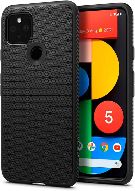 Spigen Liquid Air Armor Designed for Pixel 5 Case (2020) - Matte Black  Spigen   