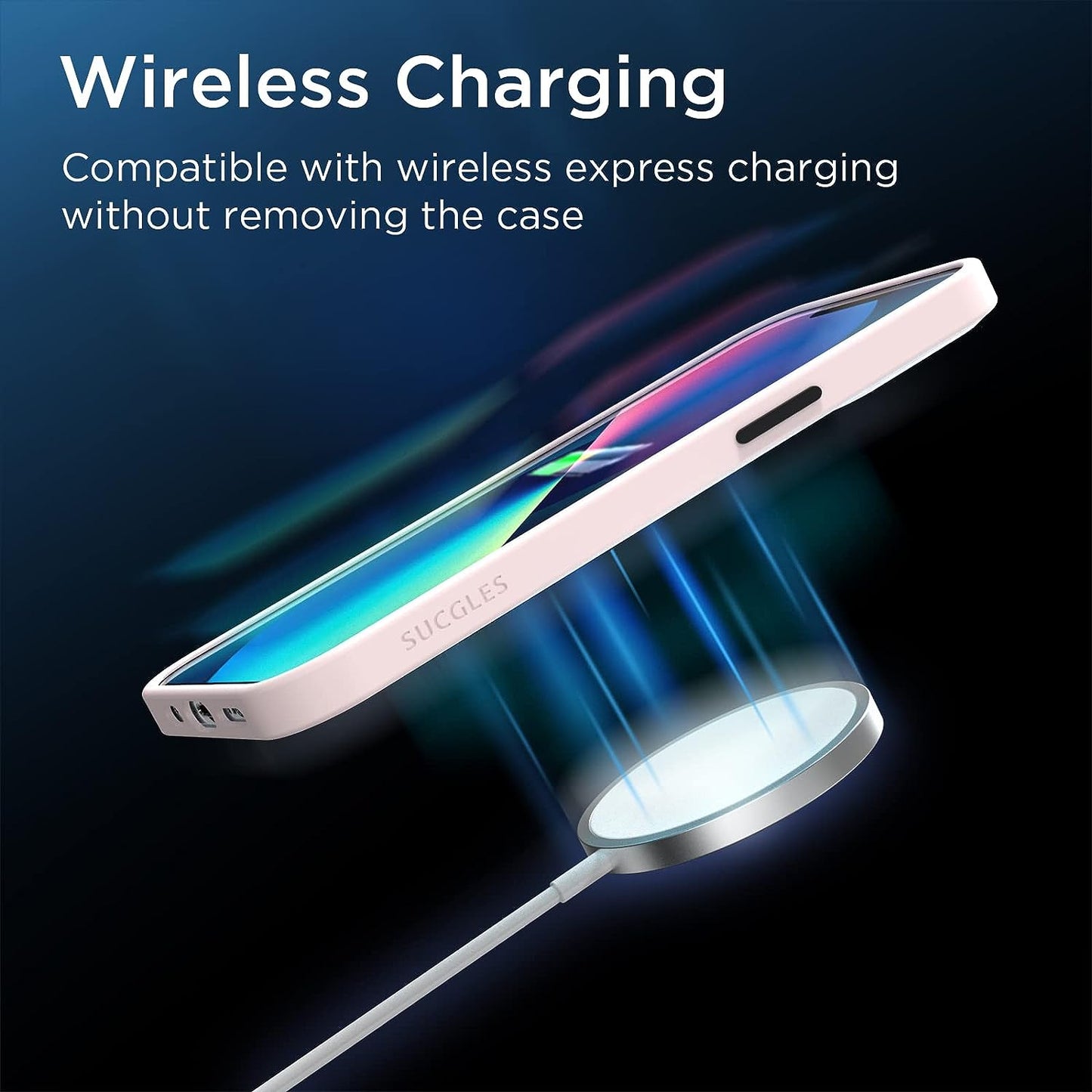 [2023 New] for Iphone 13 Pro Case Clear, [Non-Yellowing] [Military Drop Protection] Shockproof Bumper Slim Fit Phone Case Thin Cover for Apple 13Pro (6.1 In, Clear-Pink)  Gotrays Gavin LLC   