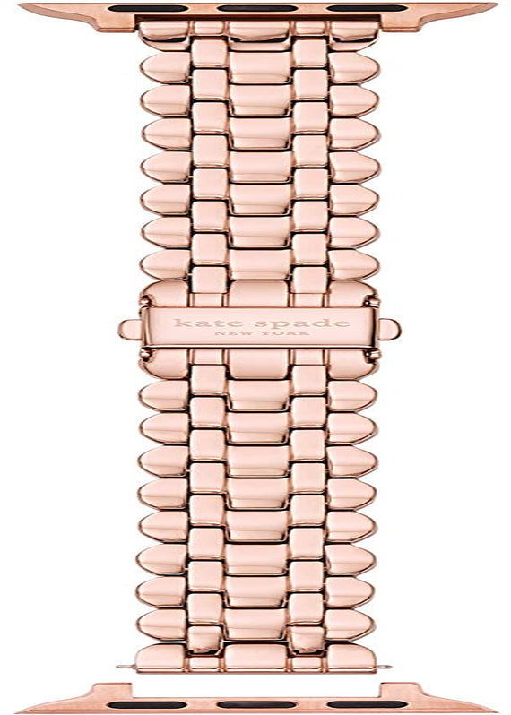 Kate Spade New York Stainless Steel Band for 38/40Mm Apple Watch Series 1-7, Color: Rose Gold (Model: KSS0067)  kate spade new york   