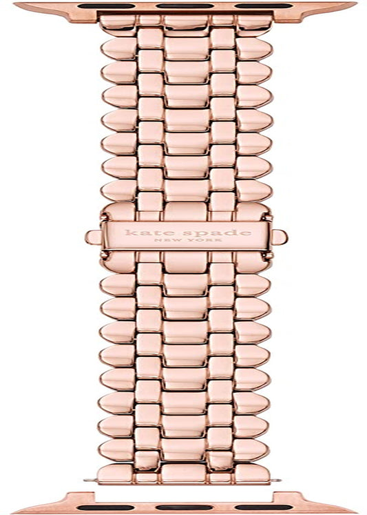 Kate Spade New York Stainless Steel Band for 38/40Mm Apple Watch Series 1-7, Color: Rose Gold (Model: KSS0067)  kate spade new york   
