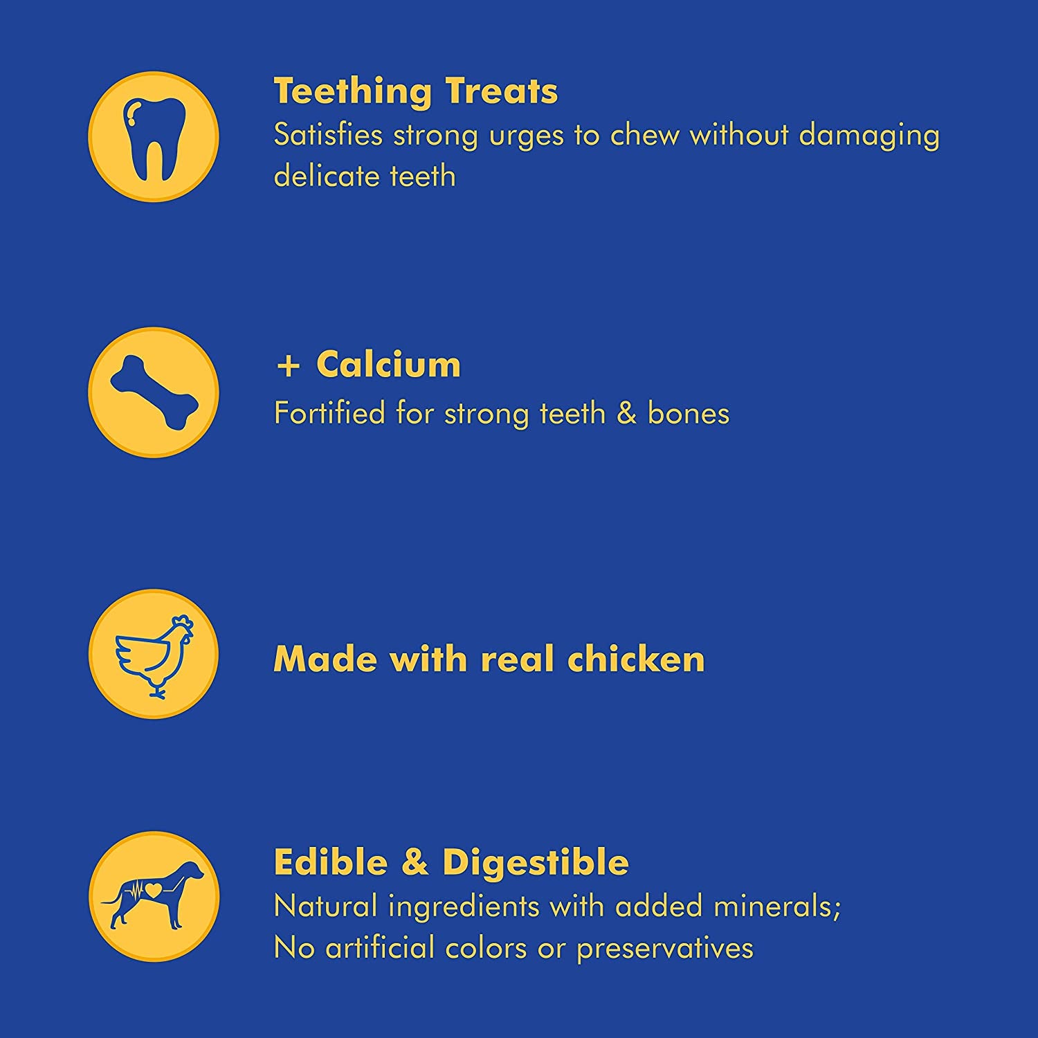 N-Bone Puppy Teething Treats,Chicken, 3.74 Oz (111150)  N-Bone   