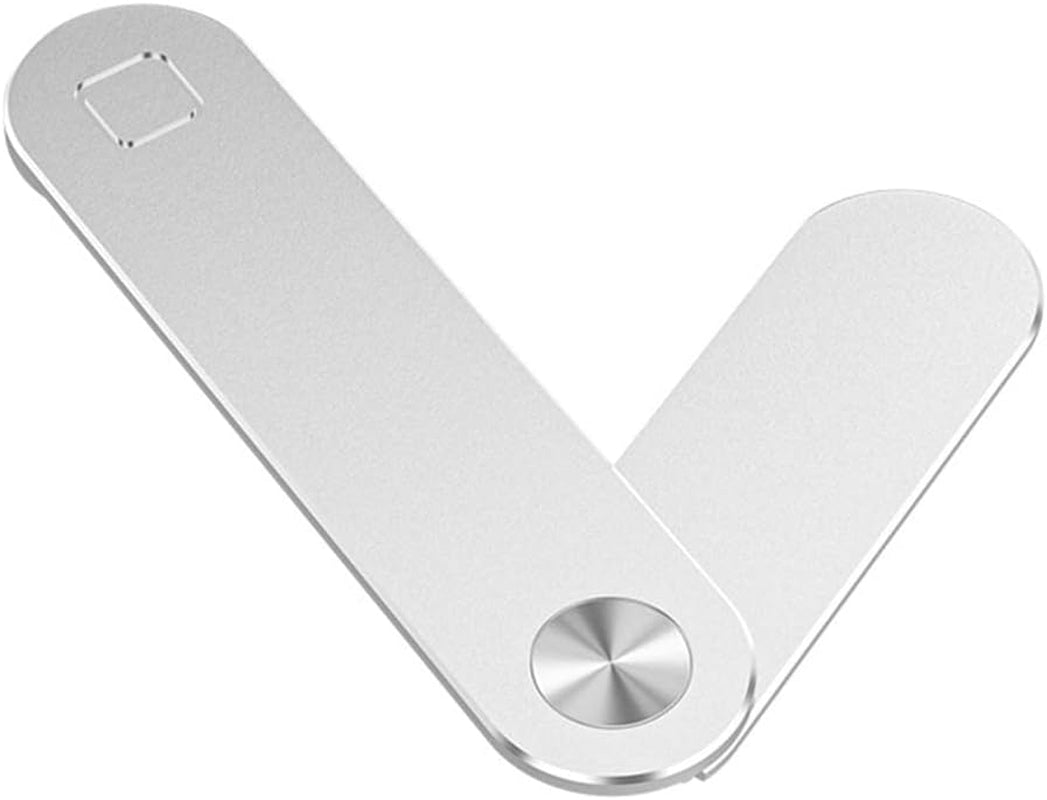 LUOZZY Computer Stand Laptop Phone Holder Laptop Stand Magnetic Laptop Phone Holder (Silver)  LUOZZY   