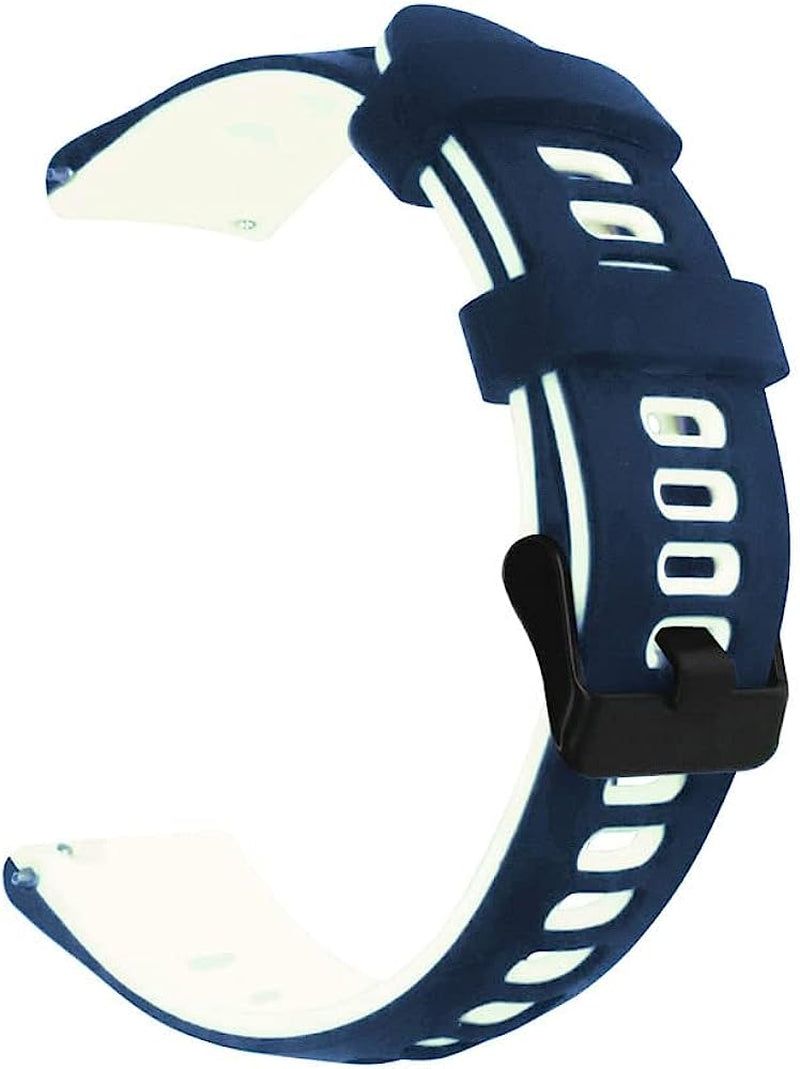 TWRQA Sport Silicone Bands for Garmin Venu 2 Plus/Sq Wrist Straps for Forerunner 245 645M 158 55 Vivoactive 4 3 Music 20MM/22MM  TWRQA C For Forerunner 245 645 