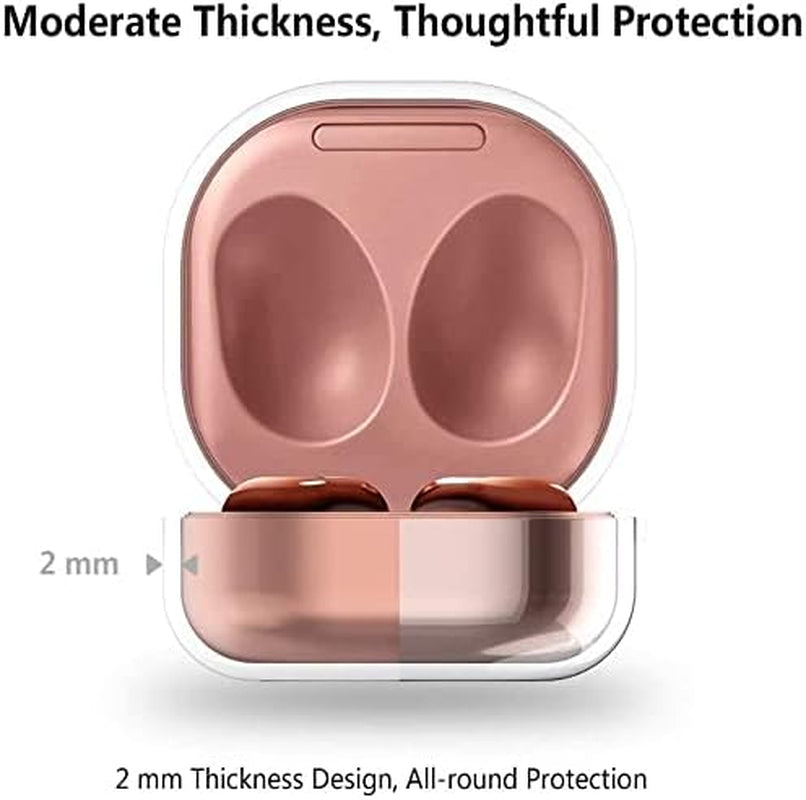 USTIYA Case for Samsung Galaxy Buds Live/Buds Pro/Buds 2 Clear TPU Protective Cover Transparent Soft Funda  Shenzhen Jinyi Technology Co., Ltd.   