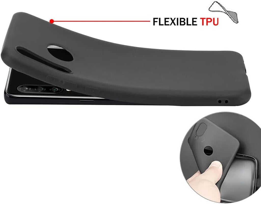 FZZSZS Case for Oneplus Nord N30,Soft Anti-Scratch Black Protective Shell Silicone Flexible TPU Phone Case Protection Cover for Oneplus Nord N30 (6.72") - LLM46  FZZSZS   