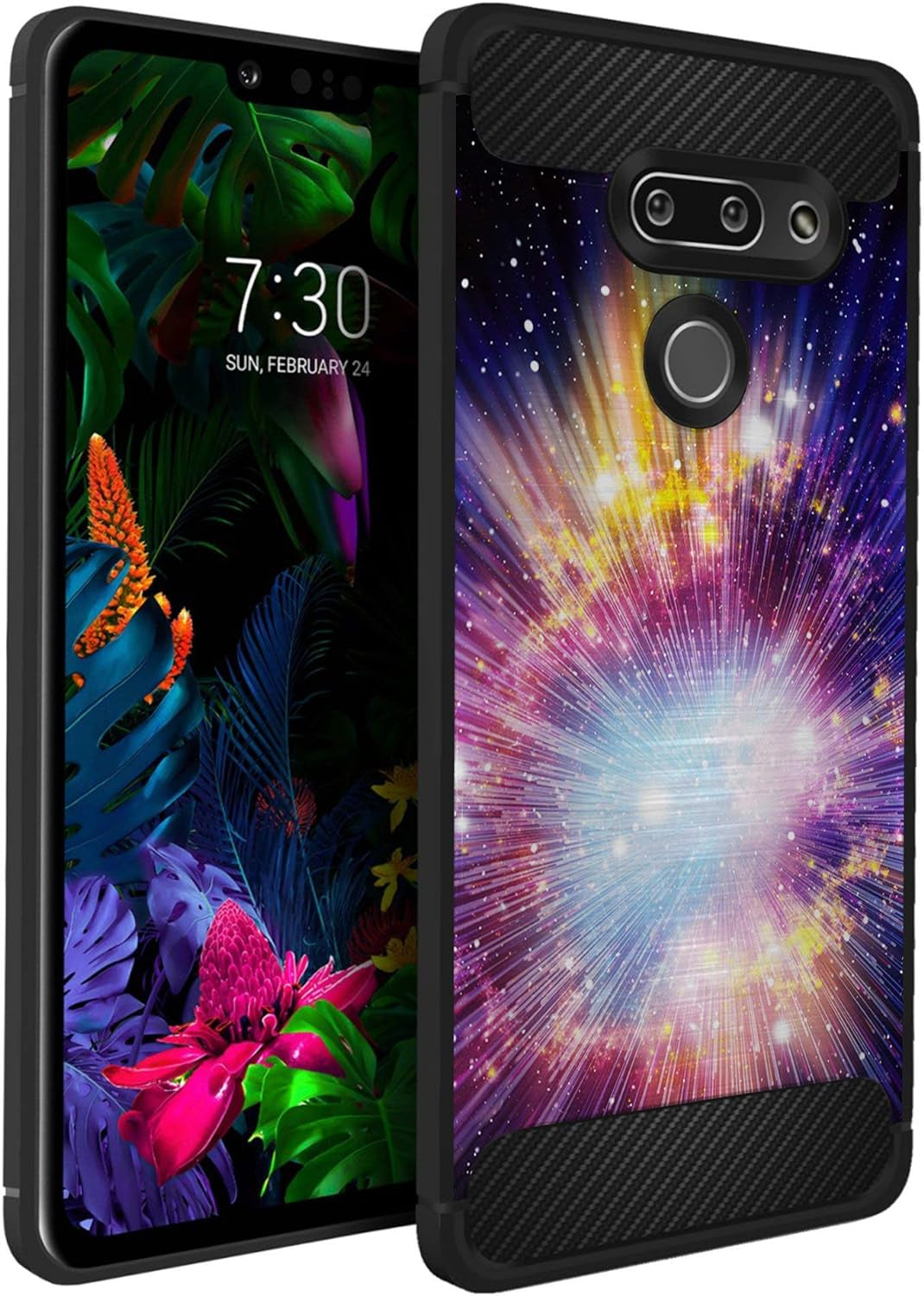 Casesondeck Case Compatible with LG G8 Thinq/Lg G8 - Soft Fitted Flexible TPU Cover Shock Protection (Dont Tread on Me)  CasesonDeck Lightspeed  