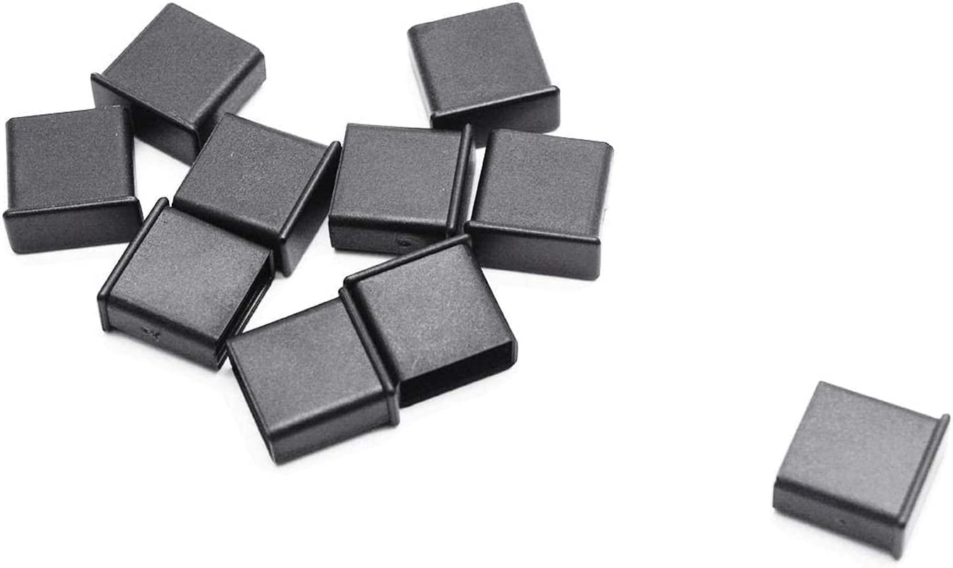 Antrader 10Pcs Plastic USB Type a Male Anti-Dust Stopper Plug Cover Protector Cap, Black  Guangzhou Openfind Electronic Commerce CO., LTD   