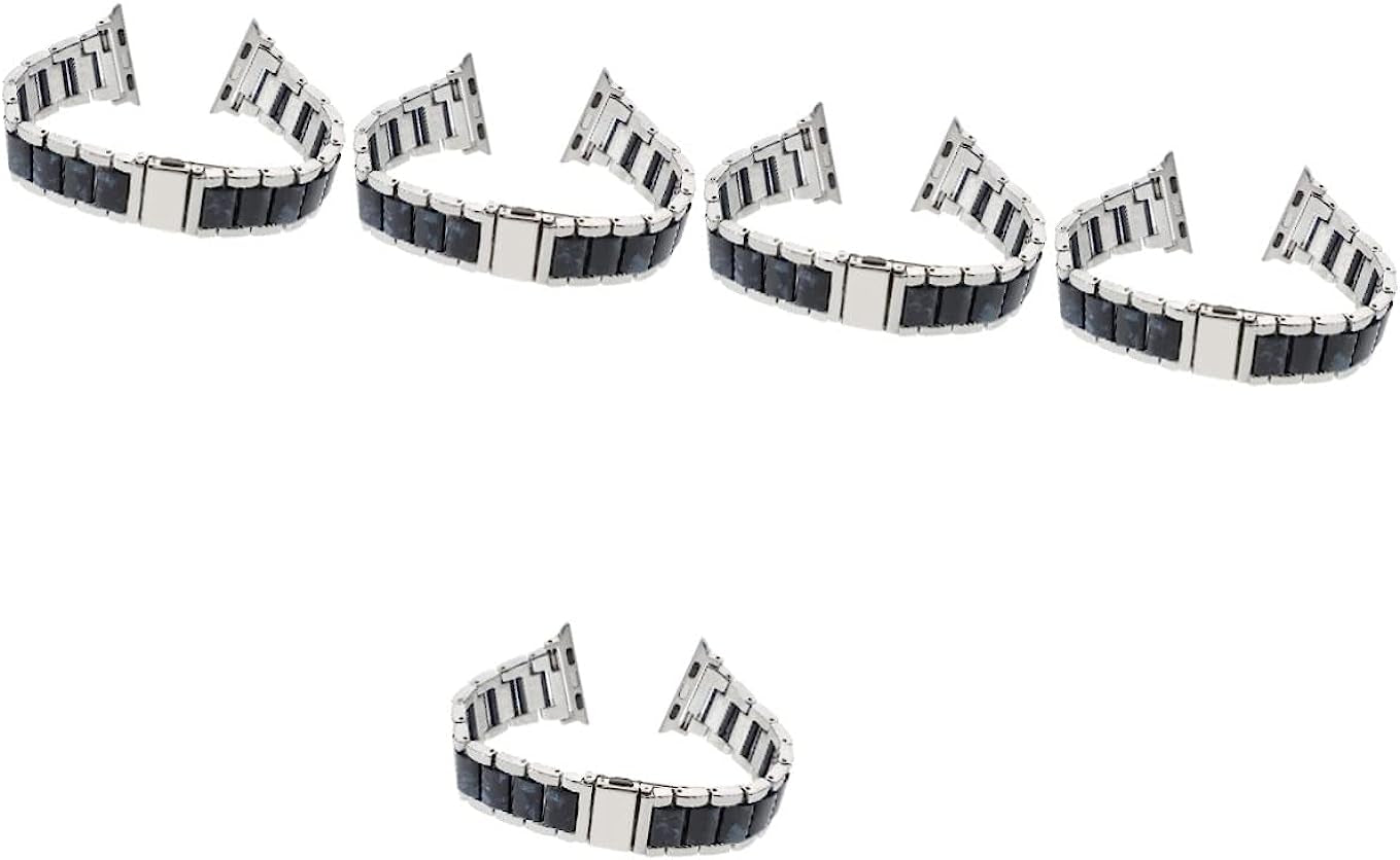 UKCOCO 2Pcs Skid Stainless Men Business Anti- Gift Anti-Skid Belt Accessory Watchband Anti-Slip for Replaceable Metal Band Watch Strap Slip  UKCOCO   