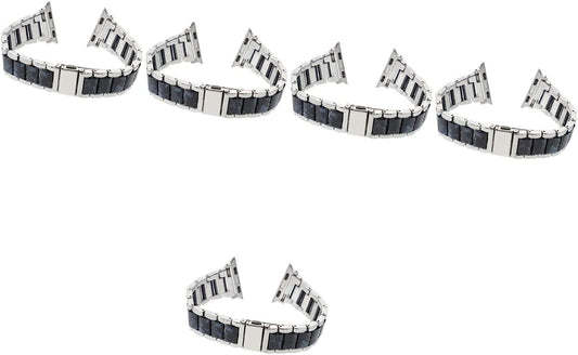 UKCOCO 2Pcs Skid Stainless Men Business Anti- Gift Anti-Skid Belt Accessory Watchband Anti-Slip for Replaceable Metal Band Watch Strap Slip  UKCOCO   