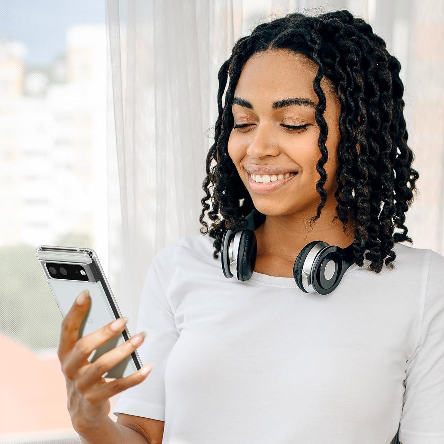 Meliya for Google Pixel 6 Case, Soft TPU Bumper with PC Hard Back Shockproof Anti-Scratched Phone Case Cover for Google Pixel 6 (Clear)  Meliya   