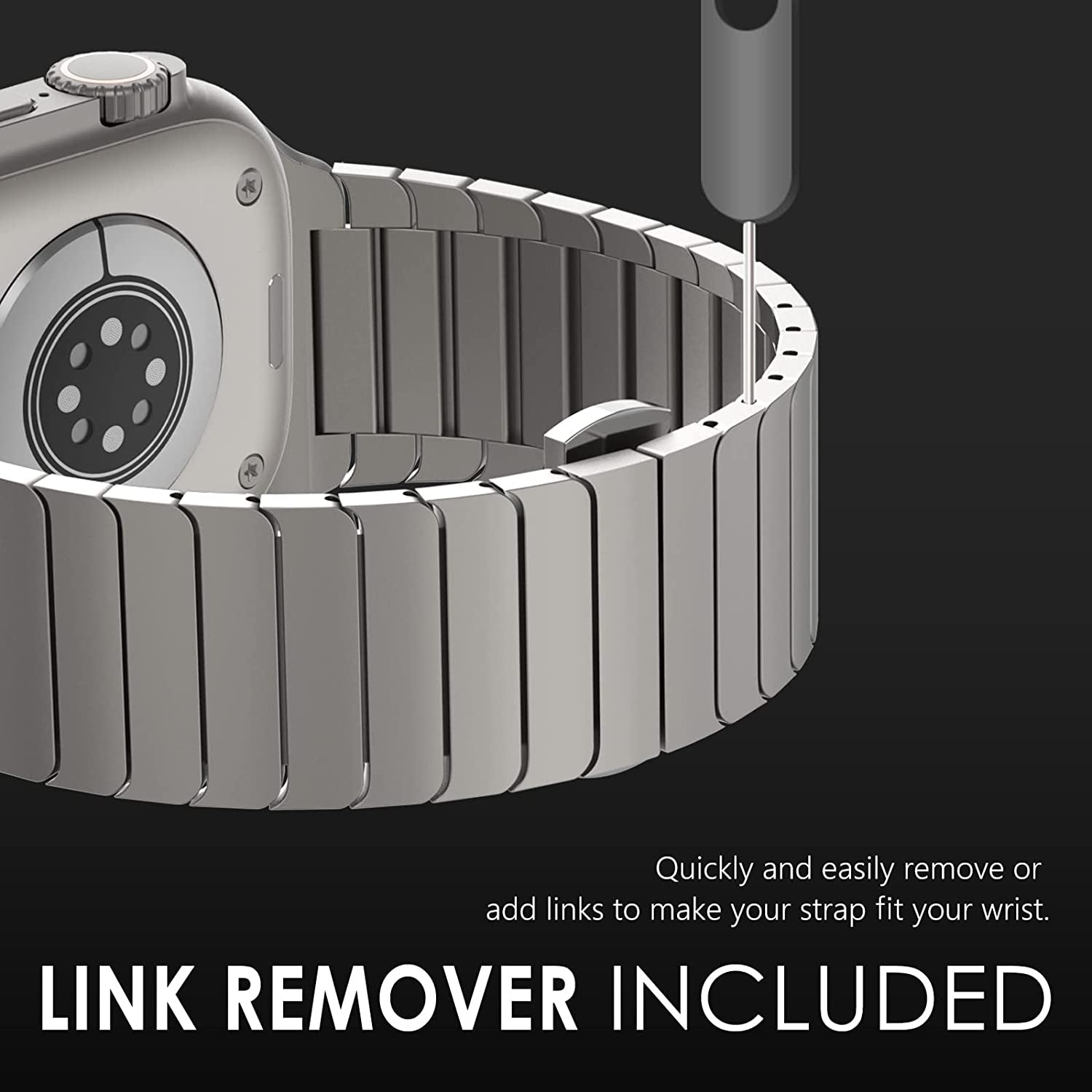 Newways Metal Band Compatible with Apple Watch Band  NewWays   