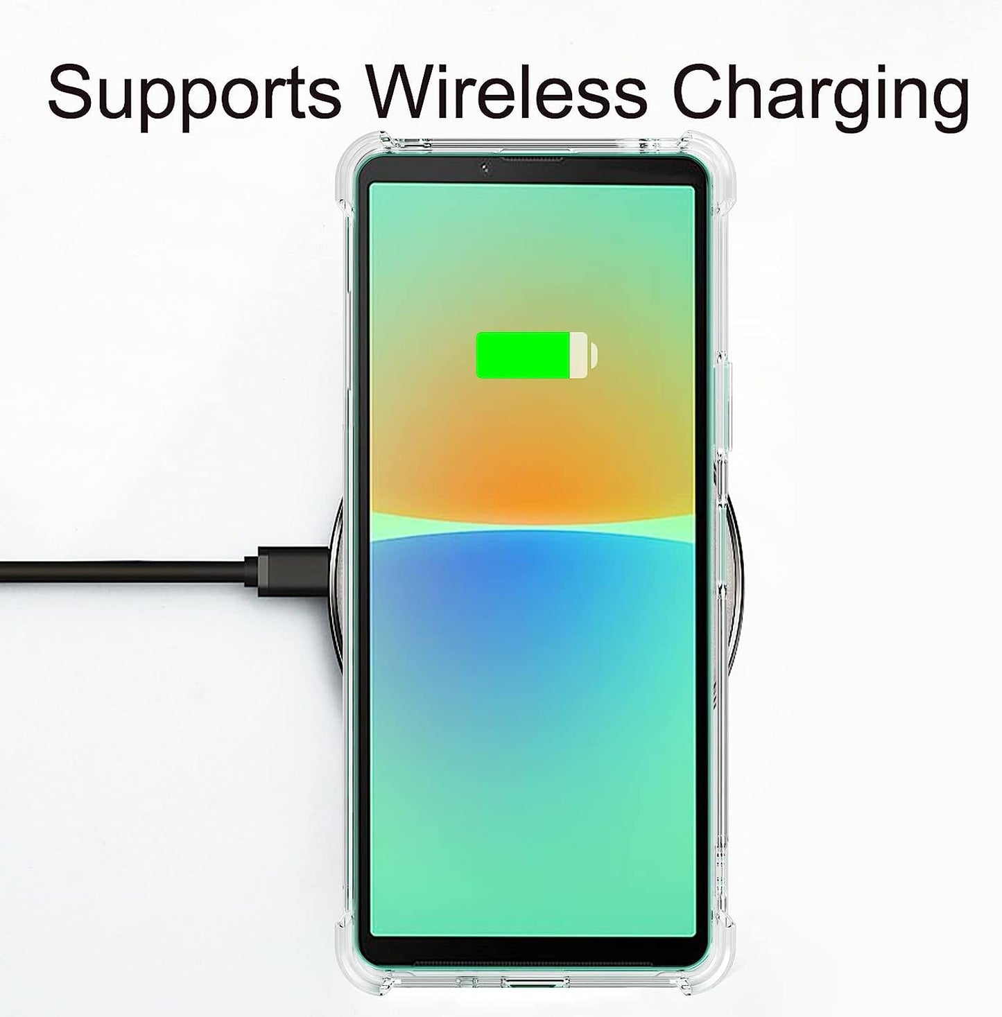 Osophter for Xperia 10 V Case,Xperia 10 5 Case Clear Women Girls Boys Reinforced Corners TPU Shock-Absorption Flexible Cell Phone Cover for Sony Xperia 10 V(Clear)  Osophter   