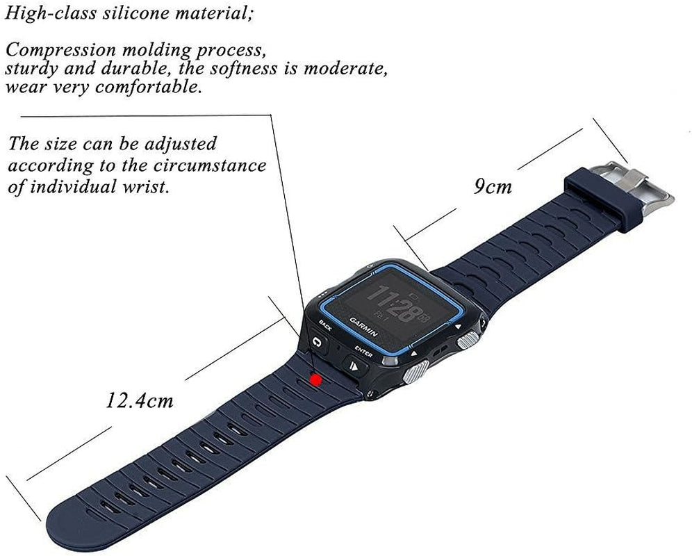 Band for Garmin Forerunner 920XT, Soft Silicone Replacement Watch Band Strap for Garmin Forerunner 920XT  QGHXO   