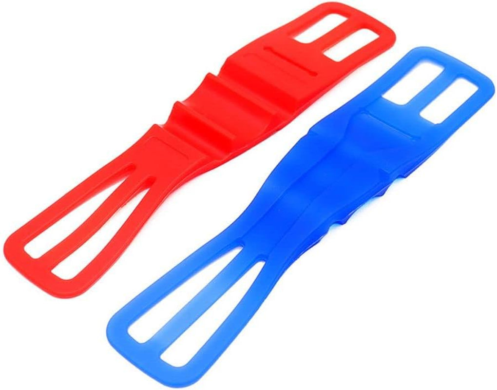 Bicycle Mobile Phone Holder Outdoor anti Slip Silicone Mobile Phone Holder Quick Installation Motorcycle Handle Mobile Phone Holder(Red)  generic   