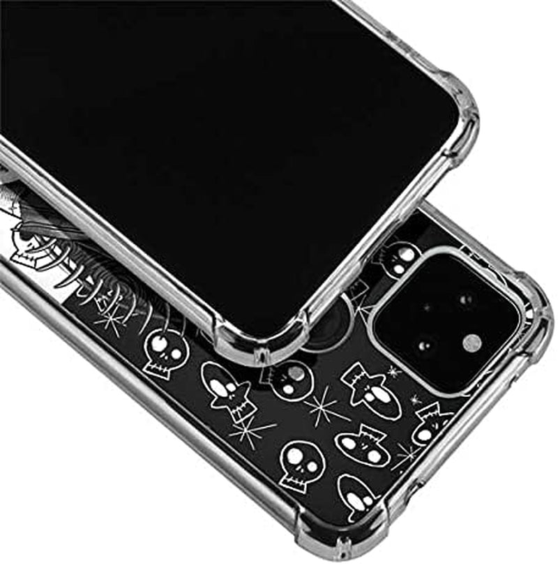 Skinit Clear Phone Case Compatible with Google Pixel 4A 5G - Officially Licensed Disney the Nightmare before Christmas Sally Art Design  Skinit   