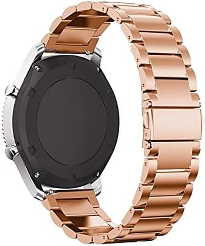 INANIR Wrist Strap for Garmin Venu Vivoactive 3 Metal Band Replacement Watch Strap for Garmin Vivoactive 4S 4 Stainless Steel Band  INANIR Rosegold For Vivoactive 4 