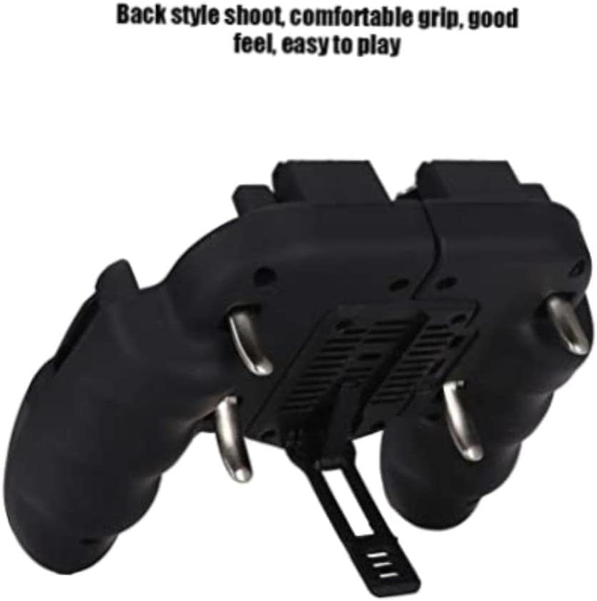 Enhance Your Mobile Gaming with Heat Dissipation Game Handles and Joystick Grip with Cooling Fan - PUBG Mobile Controllers and Smartphone Gaming Triggers - Must-Have Gaming Accessories  AUZMPIHT   