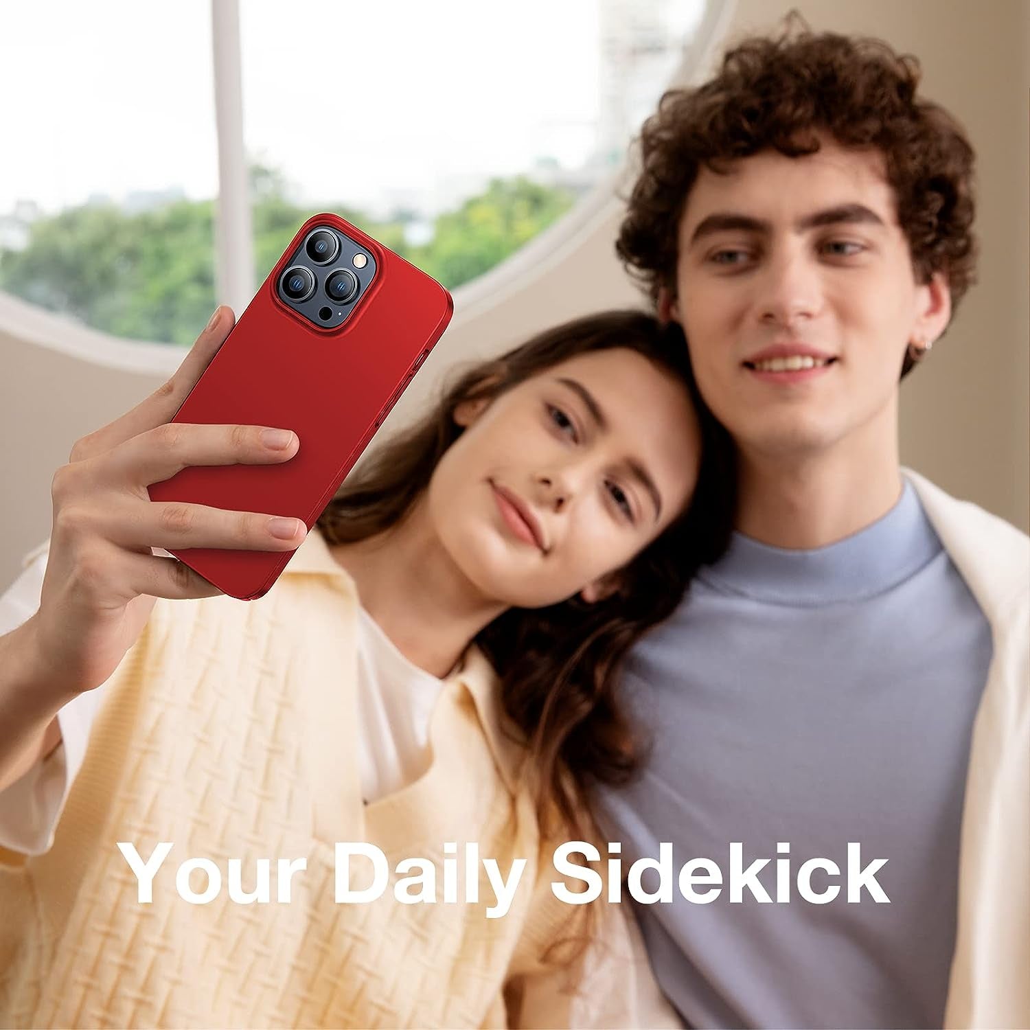 TORRAS Slim Fit Designed for Iphone 14 Pro Max Case 6.7 Inch, Ultra-Thin 14 Pro Max Case 2022, Lightweight Hard PC Cover Phone Cases for Iphone 14 Pro Max Phone Case Red, Originfit  TORRAS   