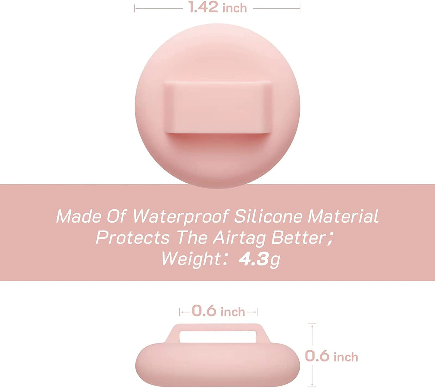 2Pack Airtag Cat Collar Breakaway with Bell,Reflective Kitten Collar with Apple Airtag Cat Collar Holder,Adjustable 7-12In,Safety Buckle for Girl Boy Cats,Pet Supplies,Accessories,Gifts (Pink)  LAFAYI   