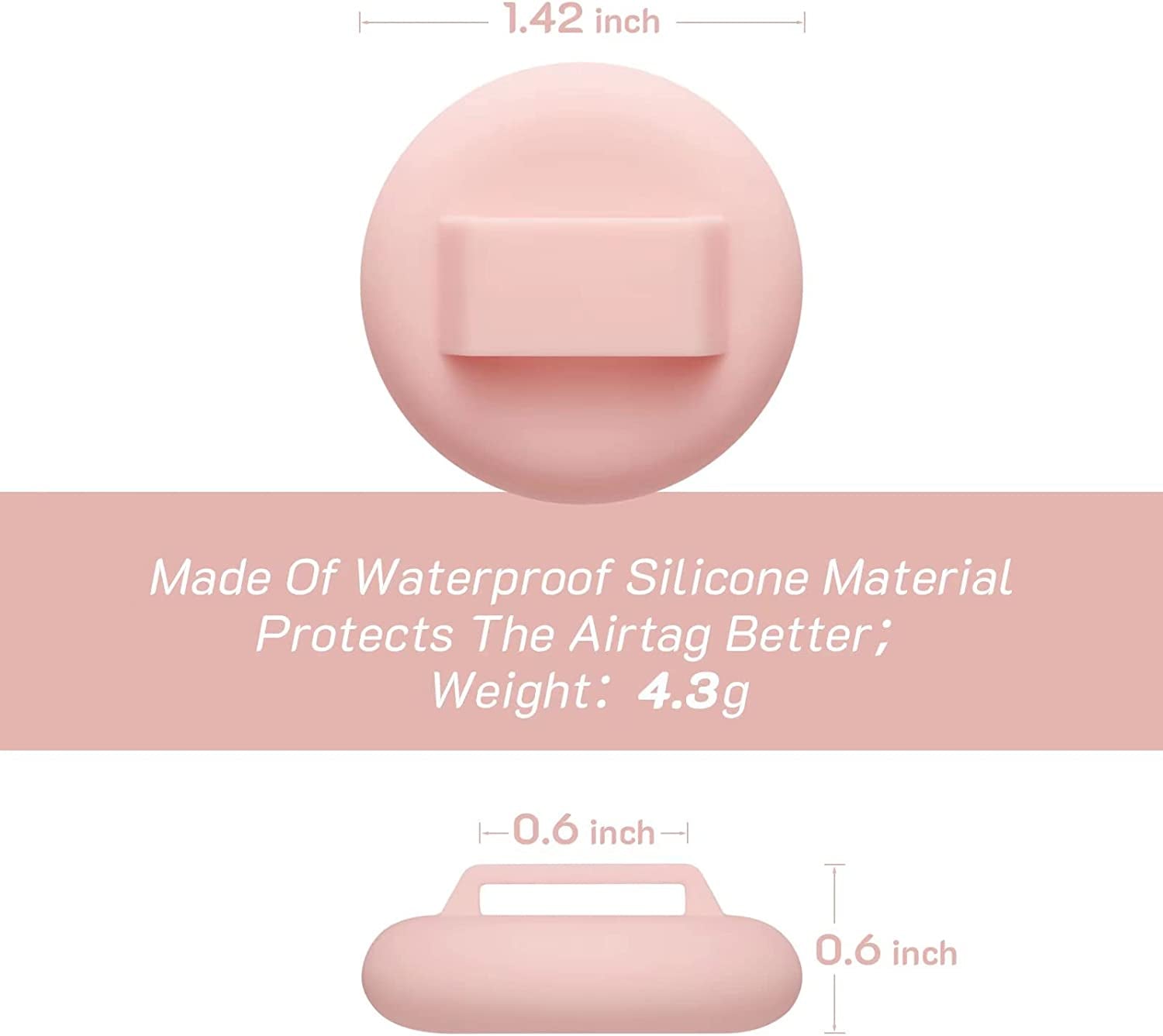 2Pack Airtag Cat Collar Breakaway with Bell,Reflective Kitten Collar with Apple Airtag Cat Collar Holder,Adjustable 7-12In,Safety Buckle for Girl Boy Cats,Pet Supplies,Accessories,Gifts (Pink)  LAFAYI   