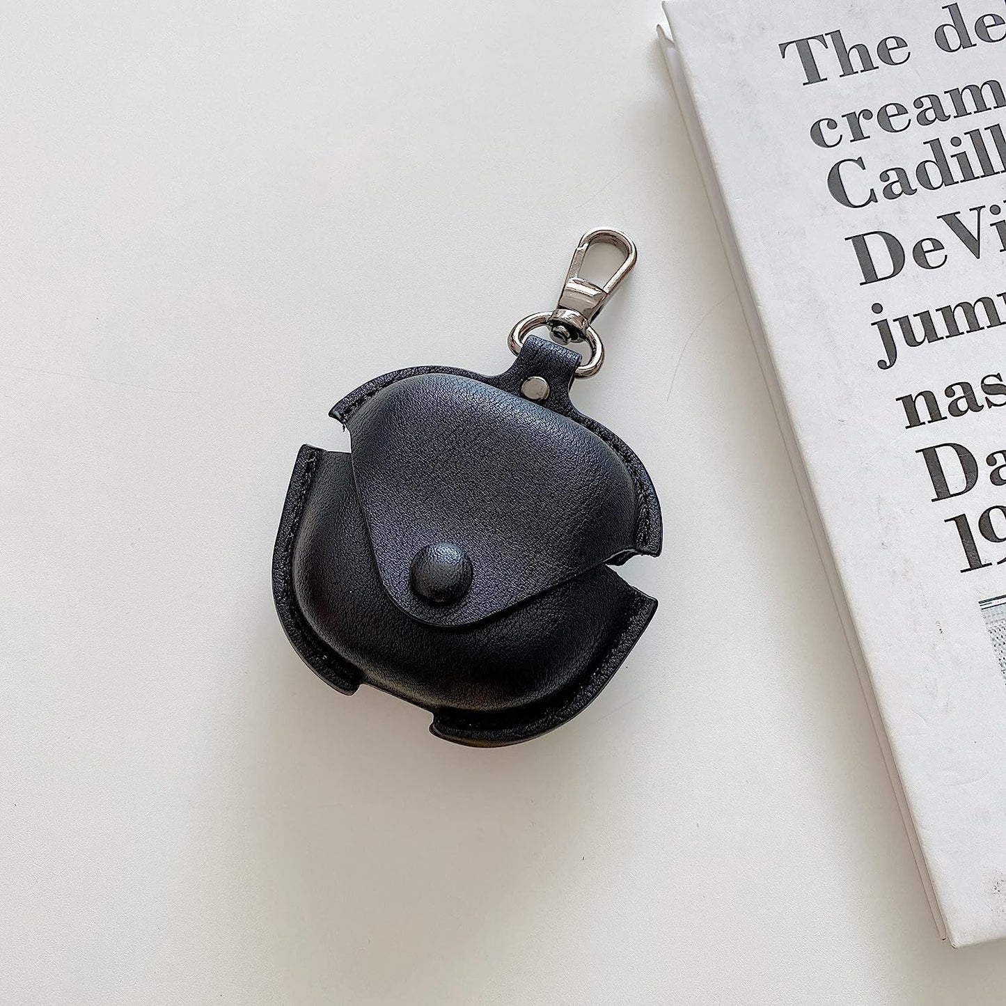 SKPY Cases for Samsung Galaxy Buds2 Pro/Buds 2/Buds Pro/Buds Live with Keychain, Cute Cool Leather Shockproof Cover for Girls Boys Teens Kids  SKPY   