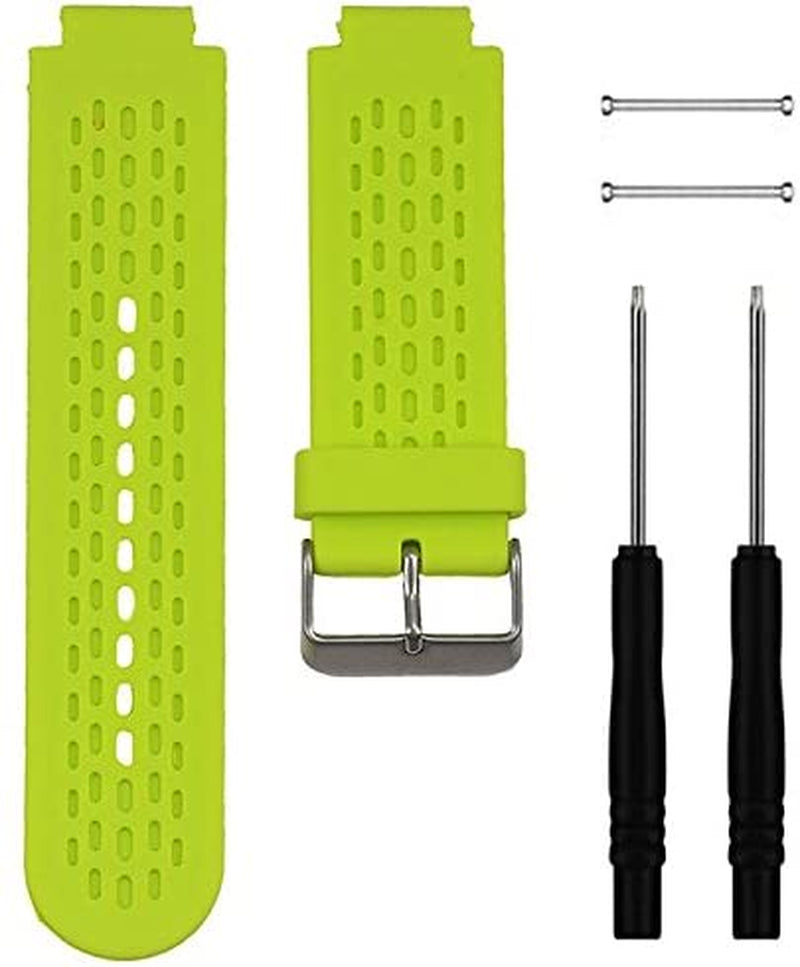 Band for Garmin Approach S2 / S4, Soft Silicone Replacement Watch Band Strap for Garmin Approach S2 / S4  QGHXO Lime  