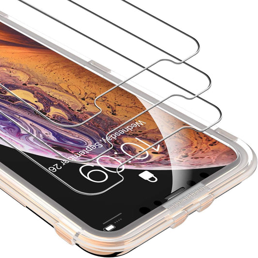 Unbreakcable 3-Pack Screen Protector for Iphone X/Iphone Xs/Iphone 11 Pro 5.8", 9H Premium Tempered Glass Screen Protector for Iphone X/Iphone Xs/Iphone 11 Pro [Easy Install, No Bubble, Anti-Scratch]  UNBREAKcable   