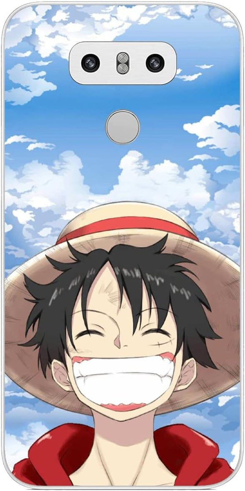 Compatible with LG G6 | LG G6+ | LG G6 plus Case One Z with Piece 839 Ultra-Thin Transparent Soft Phone Case  Tongstar One Z With Piece Luffy 166  