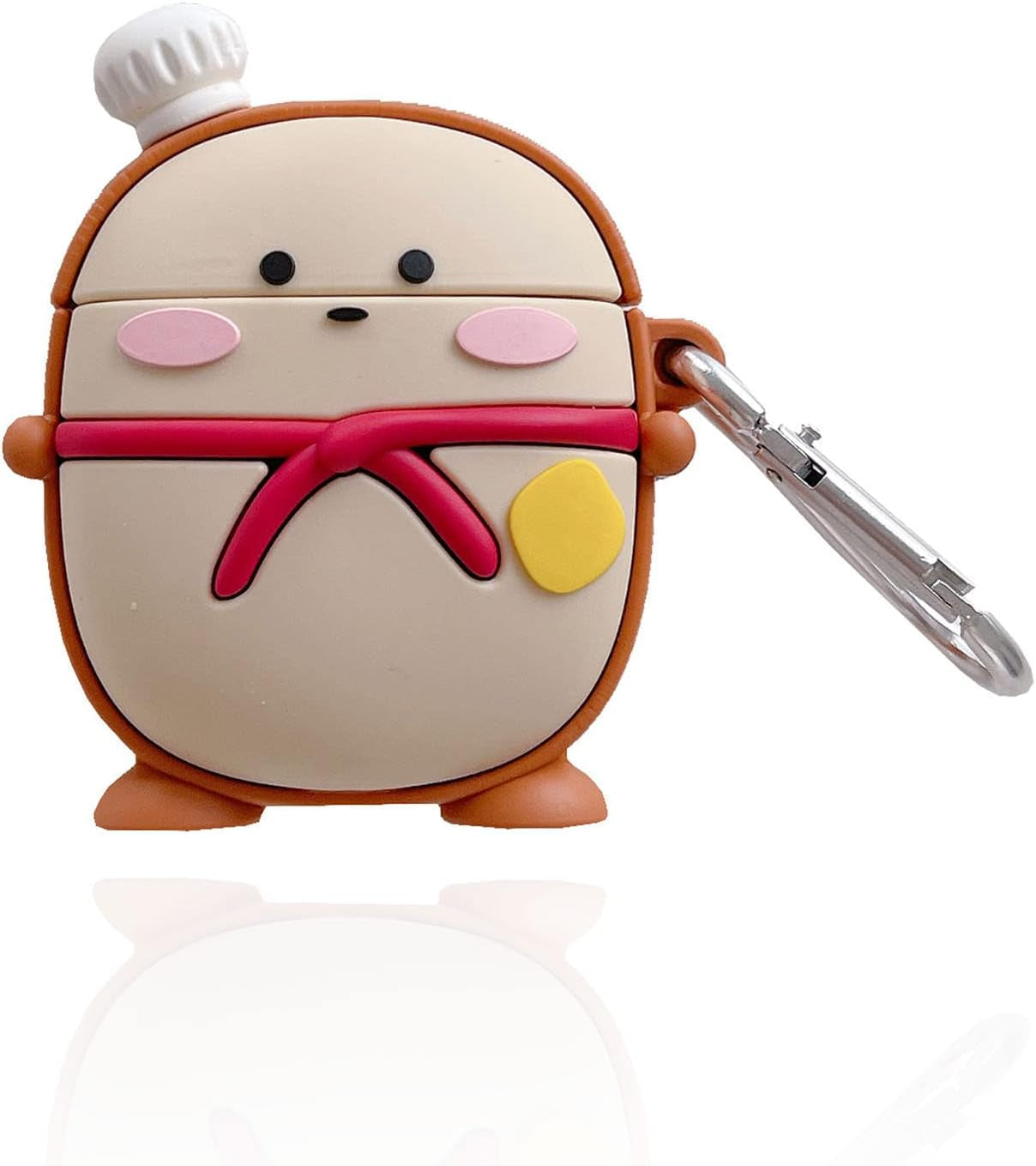 YAKVOOK for Airpod 2/1 Cover Case,Cute 3D Cartoon Panda Airpods 2Nd Generation Cover Kawaii Soft Silicone Protective Cover with Keychain Shockproof Charging Case for Airpods 1&2 for Girls Women  Yatchen Baker Cook AirPods 3 