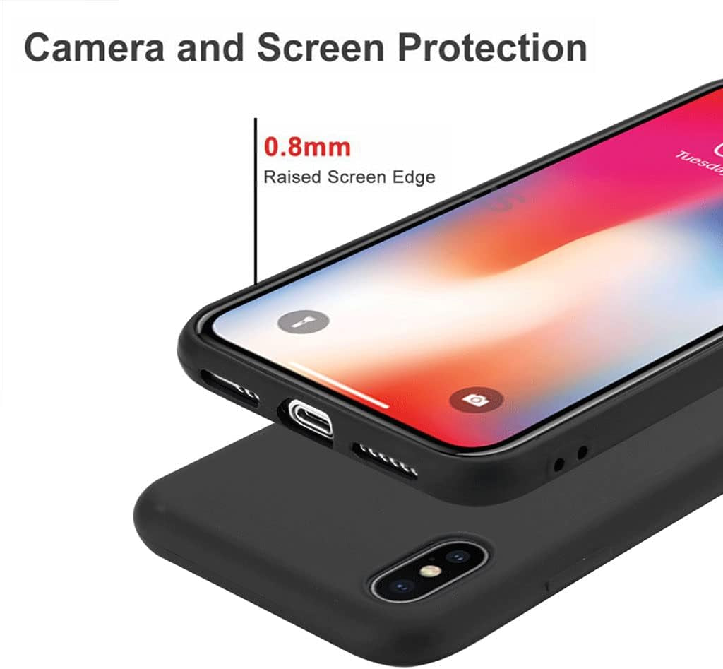 FZZSZS Case for Oneplus Nord N30,Soft Anti-Scratch Black Protective Shell Silicone Flexible TPU Phone Case Protection Cover for Oneplus Nord N30 (6.72") - LLM46  FZZSZS   