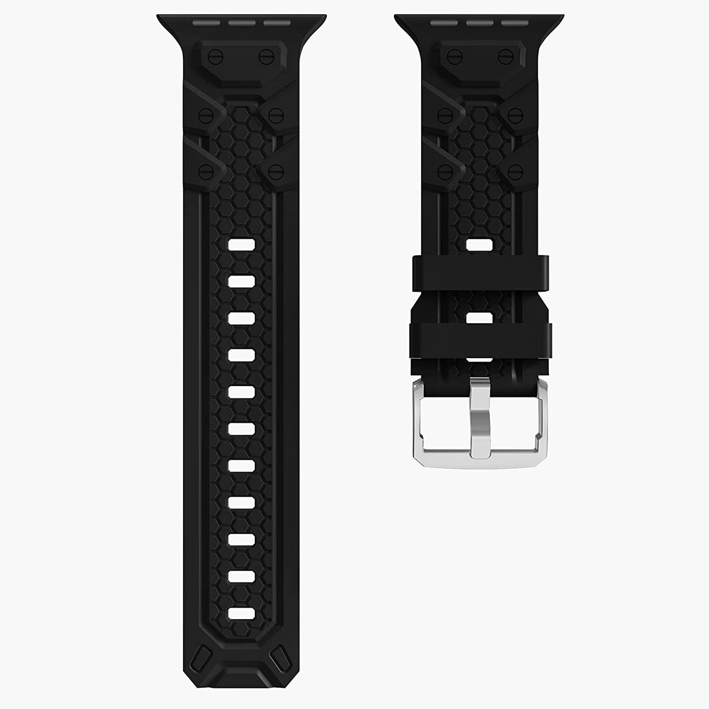 Sport Band Compatible with Apple Watch Ultra Band 49Mm 45Mm 44Mm 42Mm for Men, Soft Silicone Wristbands Replacement Strap for Iwatch Ultra Series SE 8 7 6 5 4 3 2 1  Wewatri   