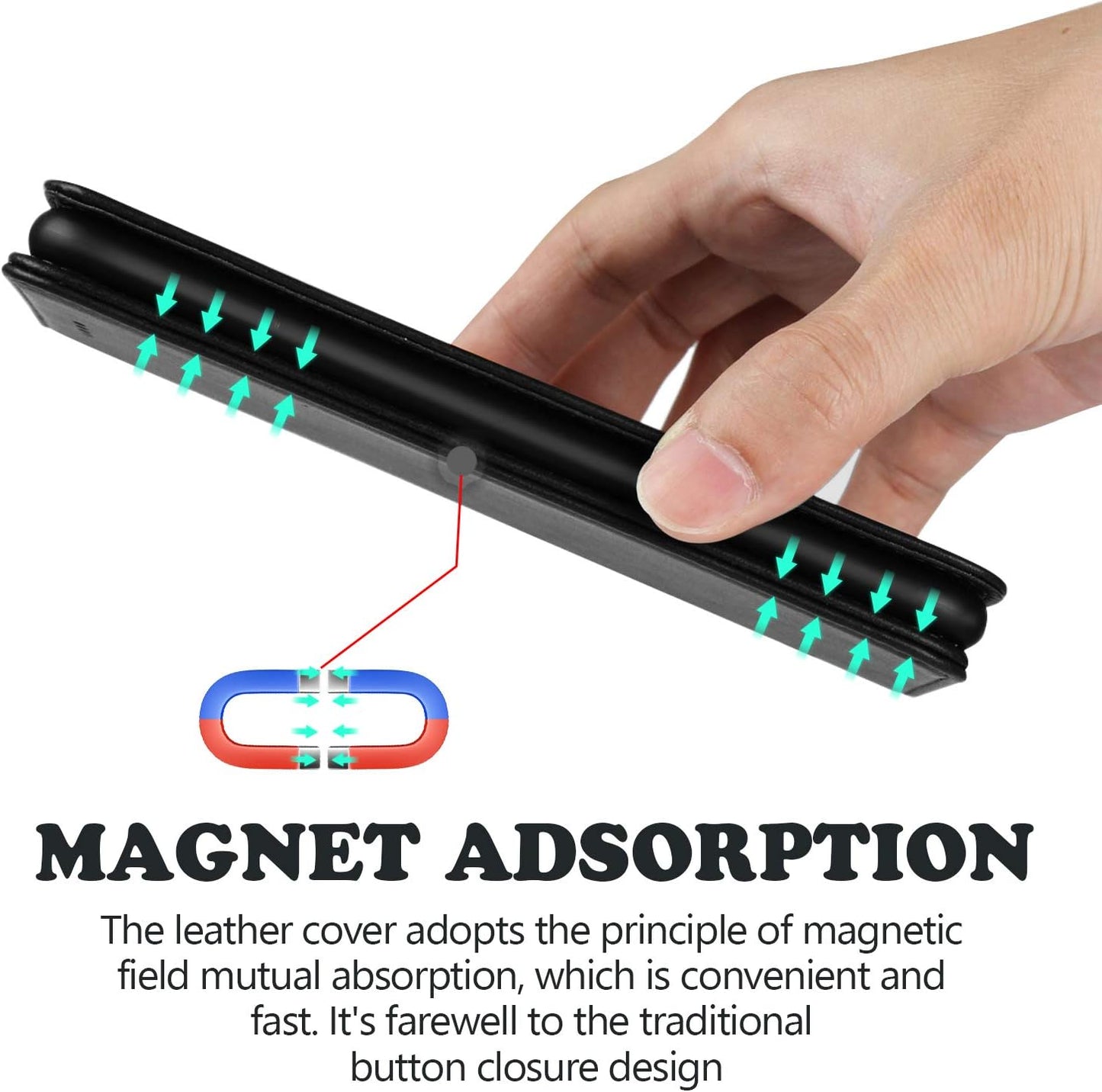 BGTXCZ LG V40 Thinq Case, LG V40 Thinq Wallet Case, [Flip Fold Leather] PU Leather Case with Kickstand Function and ID Credit Card Slot, Magnetic Closure Phone Cover for LG V40 Thinq (Black)  Xiaoki   