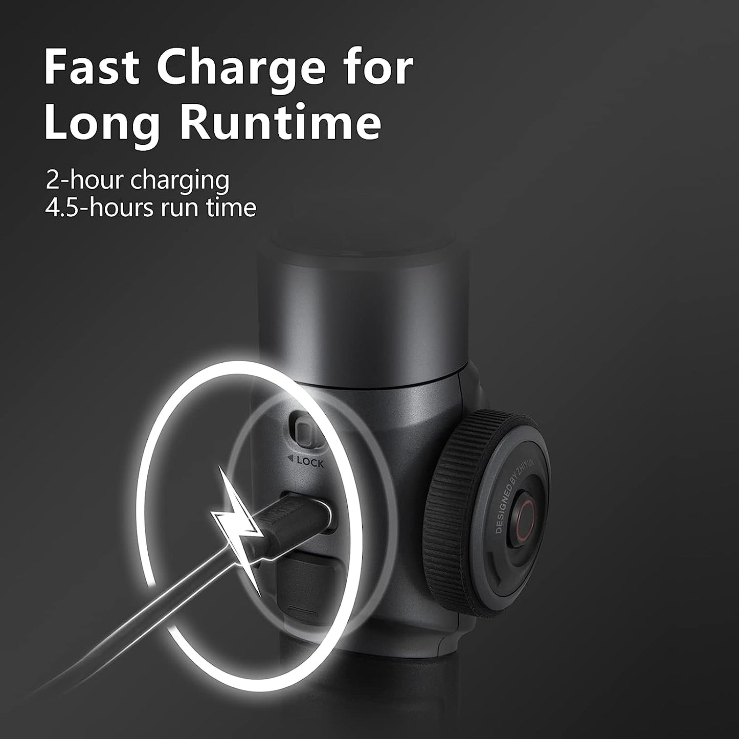 Zhiyun Smooth 5 Combo Gimbal Stabilizer for Smartphone, 3-Axis Portable Android and Iphone Gimbal Stabilizer with Tripod, LED Fill Light & Carrying Bag for Video Recording, Vlogging, Youtube, Tiktok  ZHIYUN   