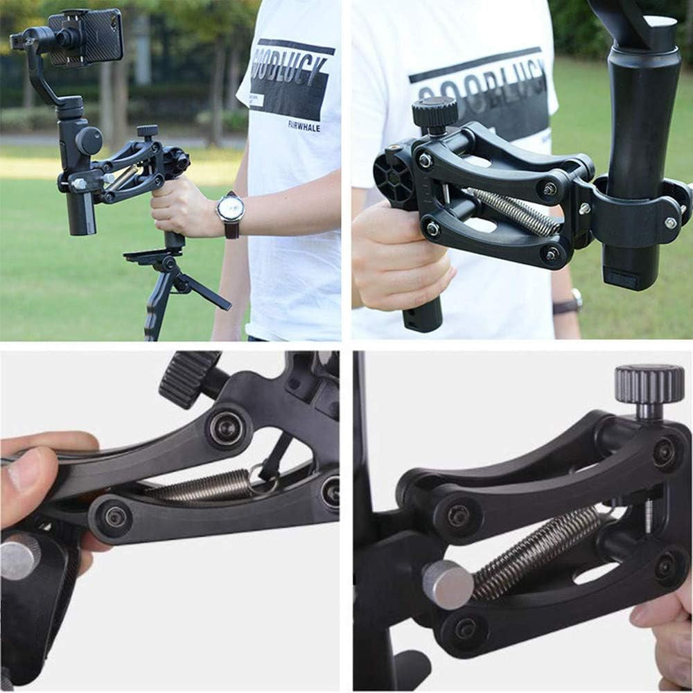 For 4Th Stabilizer Phone Axis Axis 3 Mobile Gimbal 2 Stabilizer Gimbal OSMO Helicopter (Black)  CAIfnv   