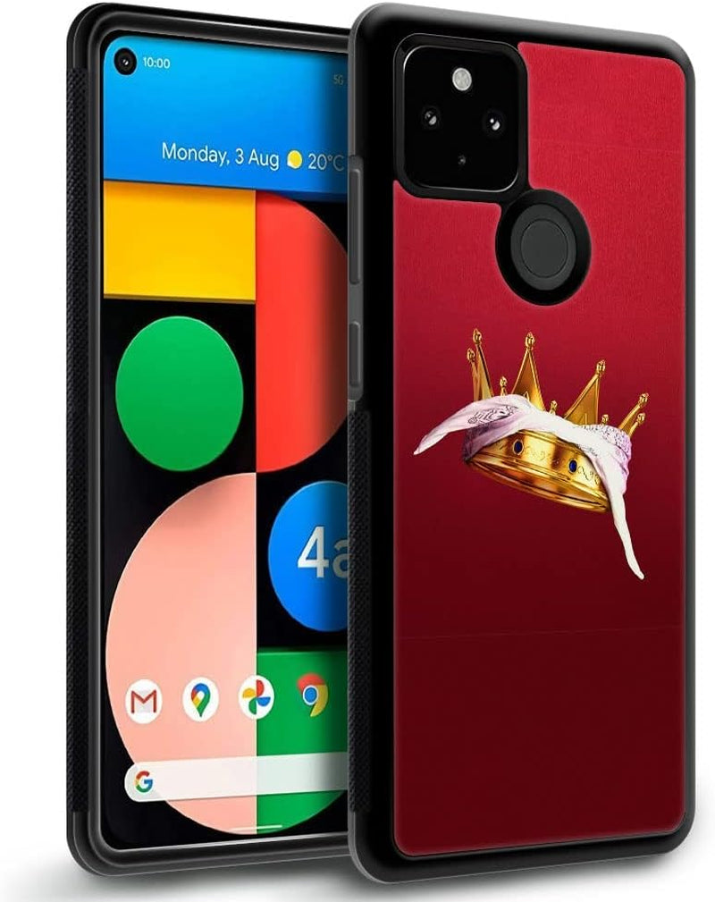 CARLOCA Case Compatible with Google Pixel 5 Case,Gentleman Owl Case for Google Pixel 5 Boys Men,Anti-Scratch Soft TPU Case for Google Pixel 5 Case 6.0-Inch Gentleman Owl  CARLOCA Hip Hop Crown Google Pixel 5 (6.0 In) 