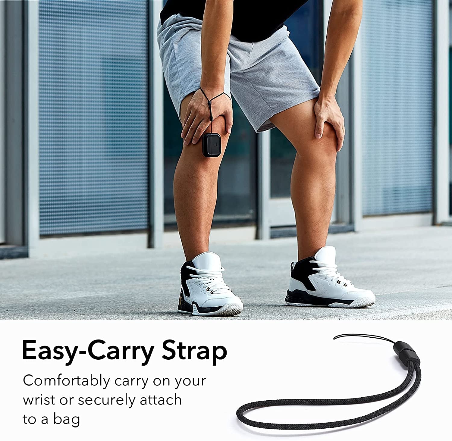 ESR Airpod Pro Case Cover with Halolock, Compatible with Airpods Pro 2Nd Generation/1St Generation (2022/2019), Magsafe Ready, Full Drop Protection for Airpods Pro 2, Orbit Hybrid Series, Black  Electronic Silk Road Corp   